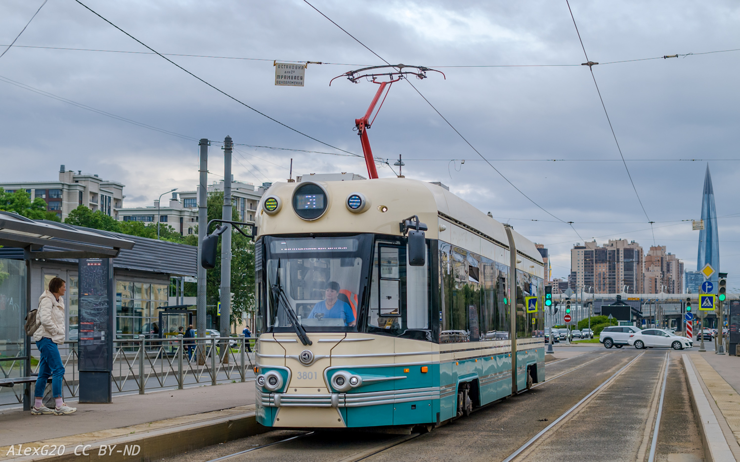 Sankt Peterburgas, 71-421R-01 "Dovlatov" nr. 3801