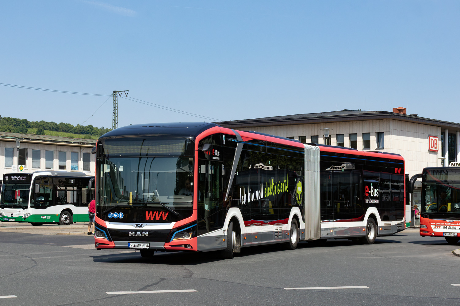 Вюрцбург, MAN 18C Lion's City 18 E NG544 № 604