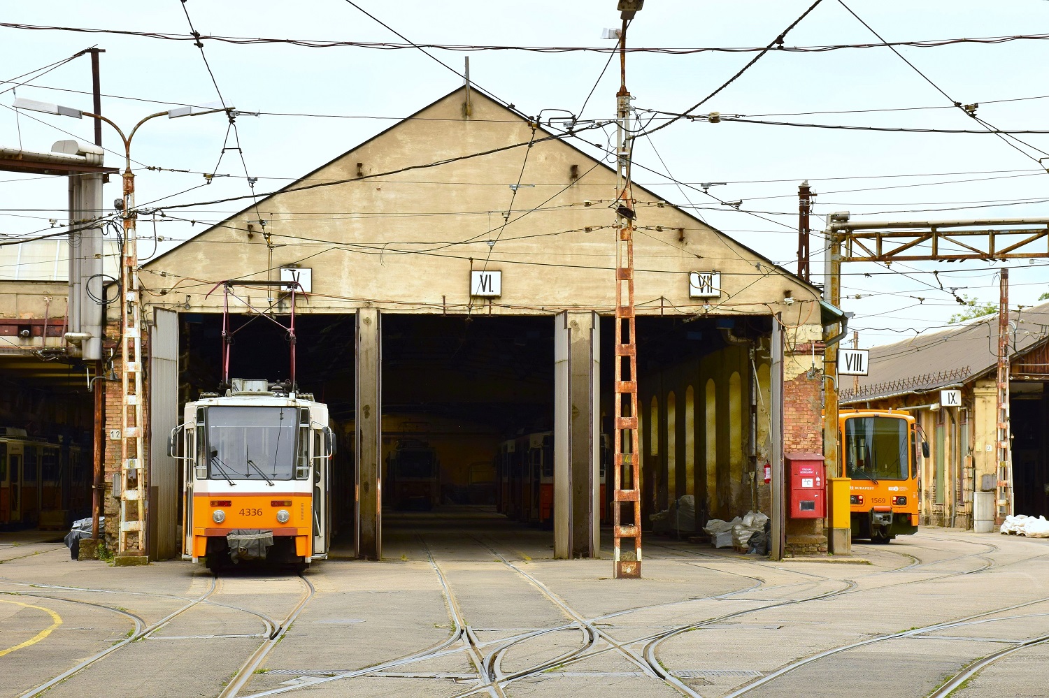 ბუდაპეშტი, Tatra T5C5 № 4336; ბუდაპეშტი — Tram depots
