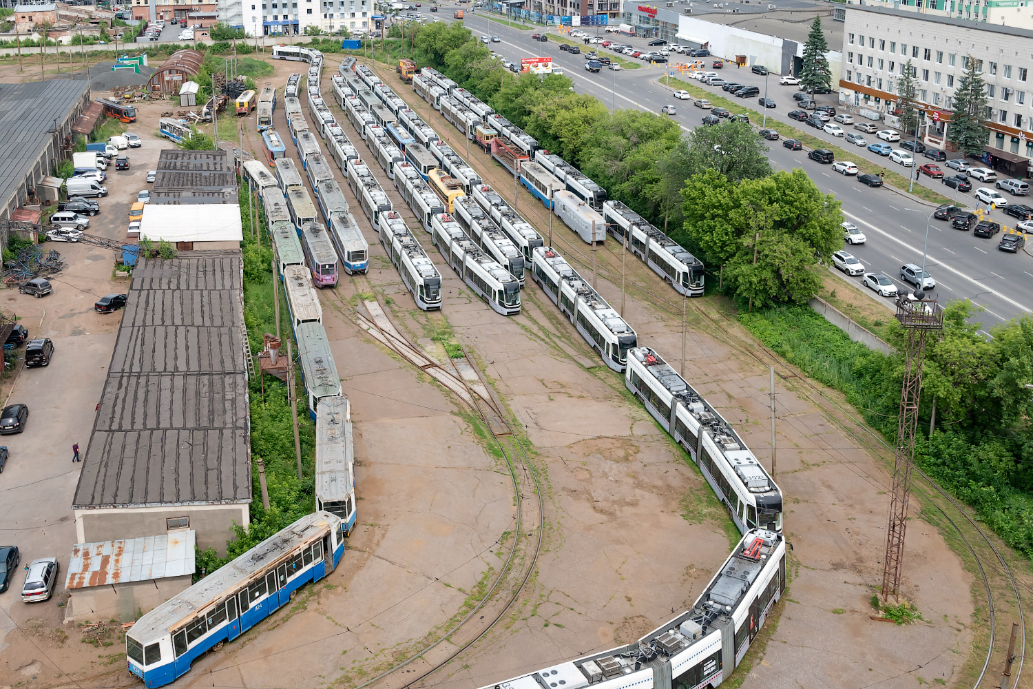 Уфа — Трамвайное депо им. С. И. Зорина Уфа — Трамвайное депо им. С. И. Зорина