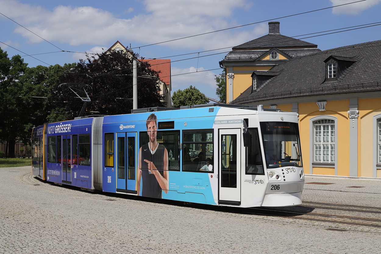 Гера, Alstom NGT8G № 206 Гера, Alstom NGT8G № 206