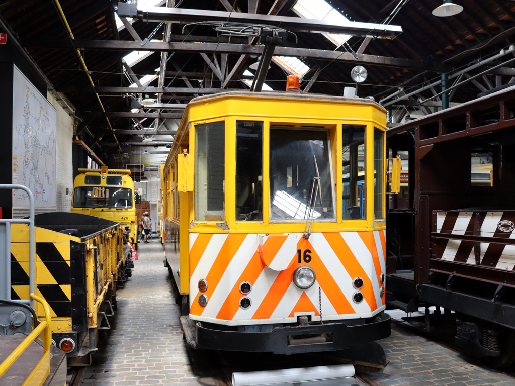 Брюссель, Двухосный моторный вагон № 16