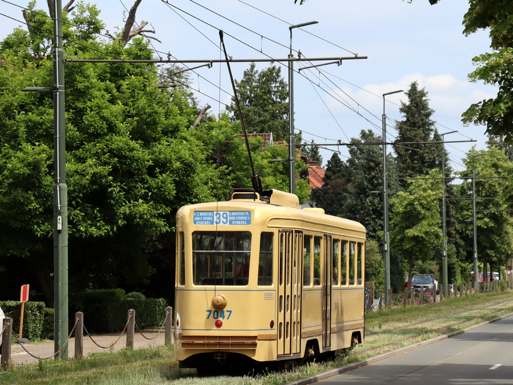 Брюссель, BN PCC серия 7000 № 7047; Брюссель — 100 лет линии 39 (15/06/2025)