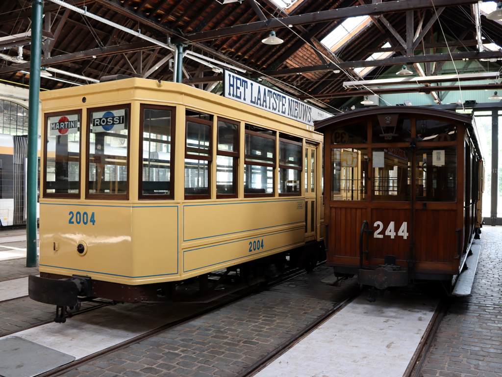 Брюссель, Двухосный прицепной Franco-Belge № 244