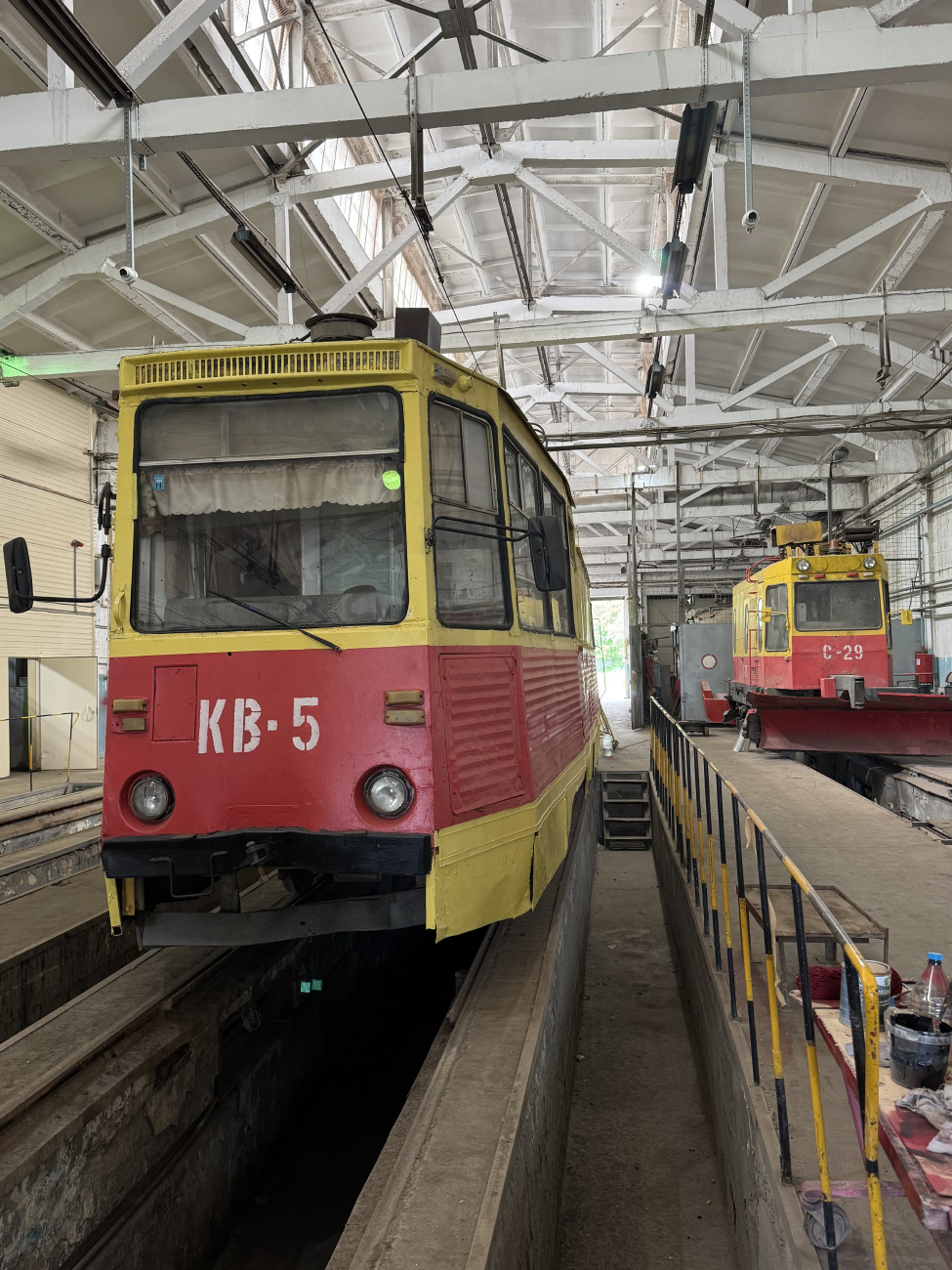 Новосибирск, ТС-34Д № КВ-5; Новосибирск, ВТК-01 № С-29
