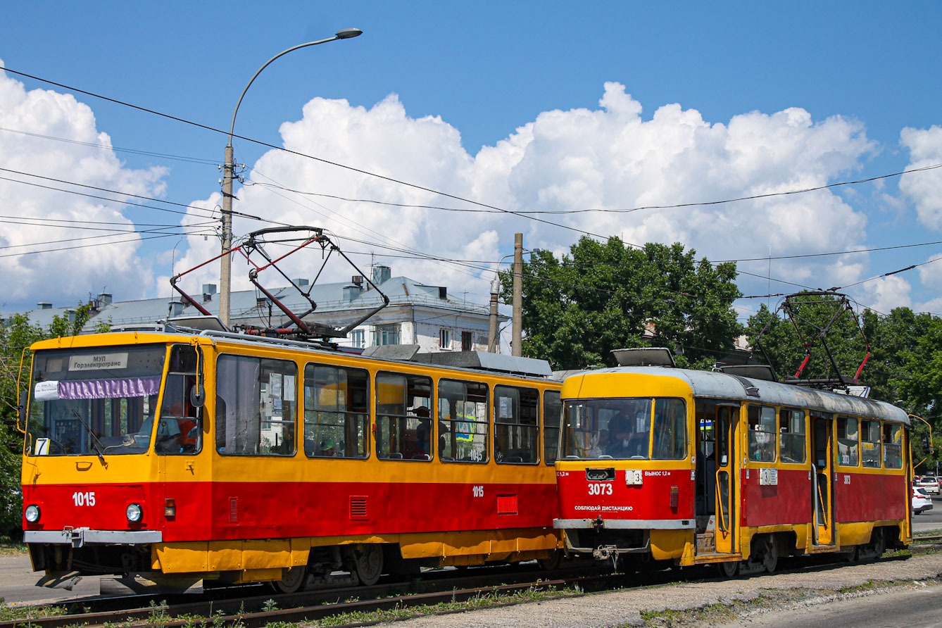 Барнаул, Tatra T3SU № 3073