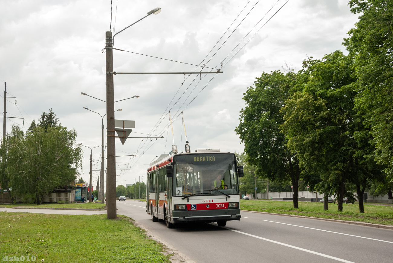Харьков, Škoda 21Tr № 3031