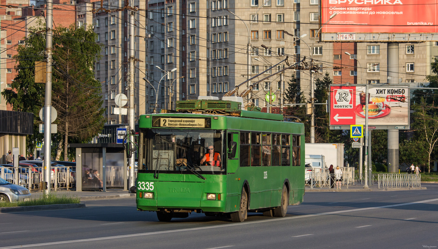 Новосибирск, Тролза-5275.05 «Оптима» № 3335