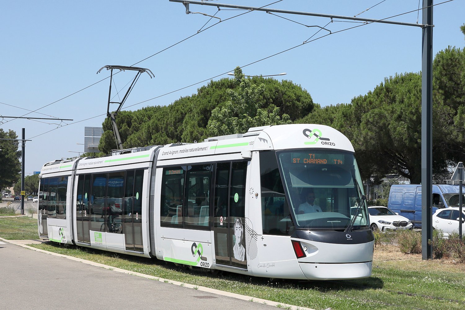Avignon, Alstom Citadis 205 # 103