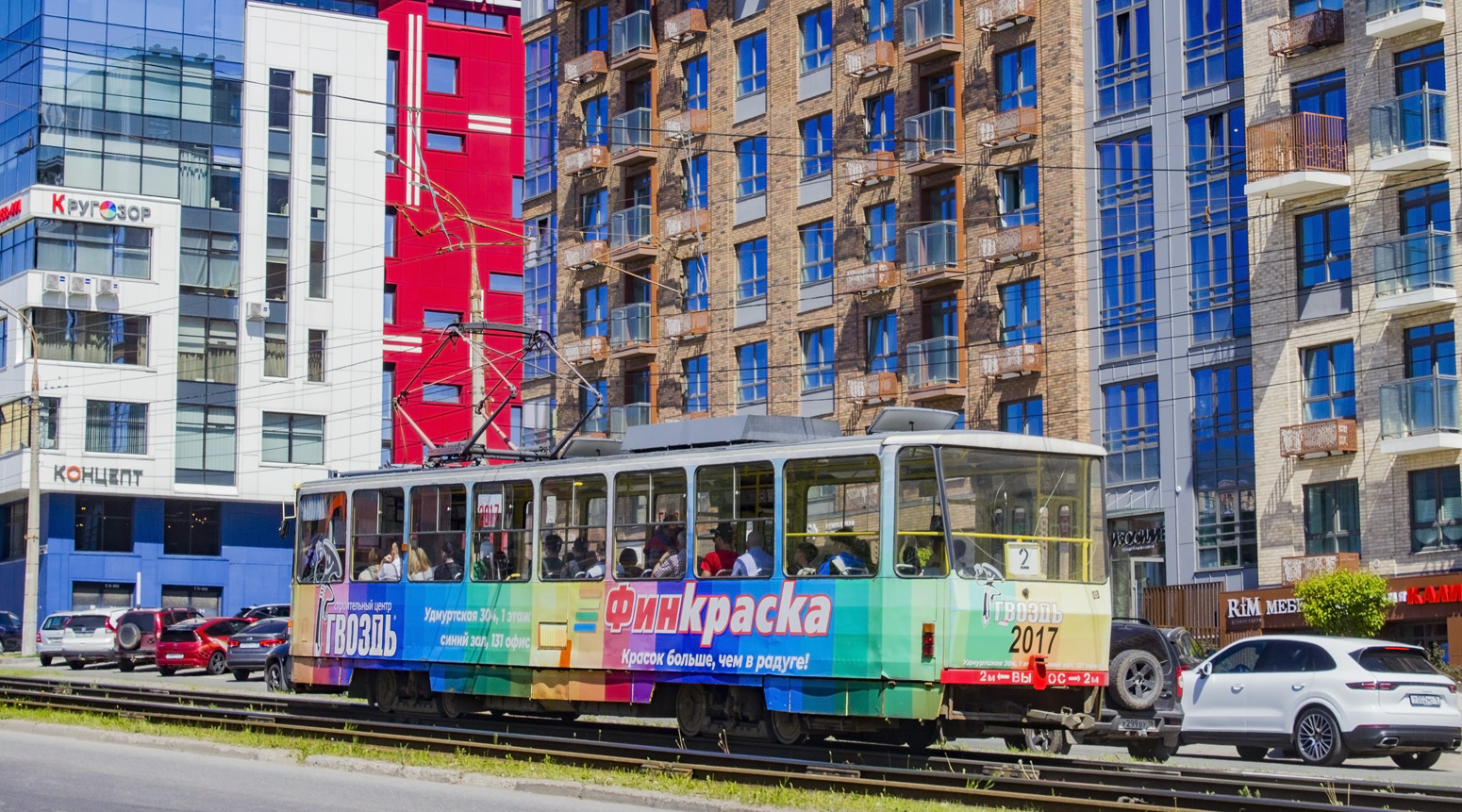 Ижевск, Tatra T6B5SU № 2017