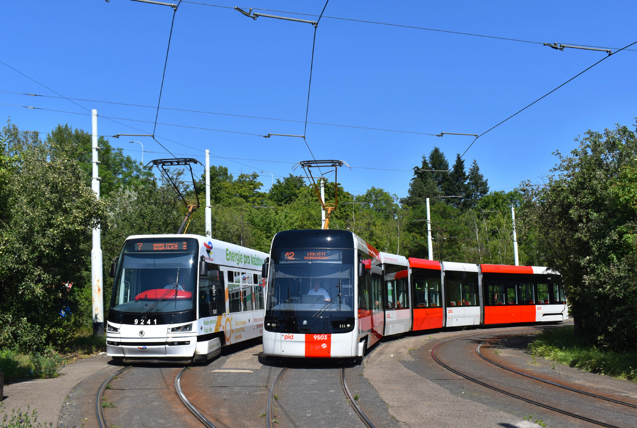 Прага, Škoda 52T ForCity Plus № 9503