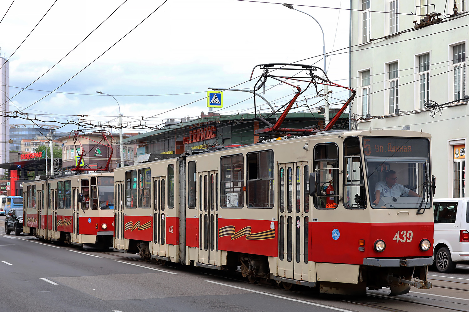 Kaliningrad, Tatra KT4SU # 439
