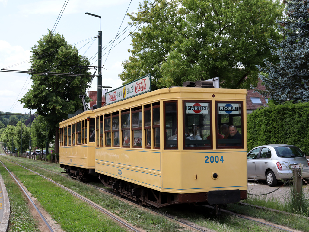 Брюссель, T. B. Standard прицепной № 2004; Брюссель — 100 лет линии 39 (15/06/2025)