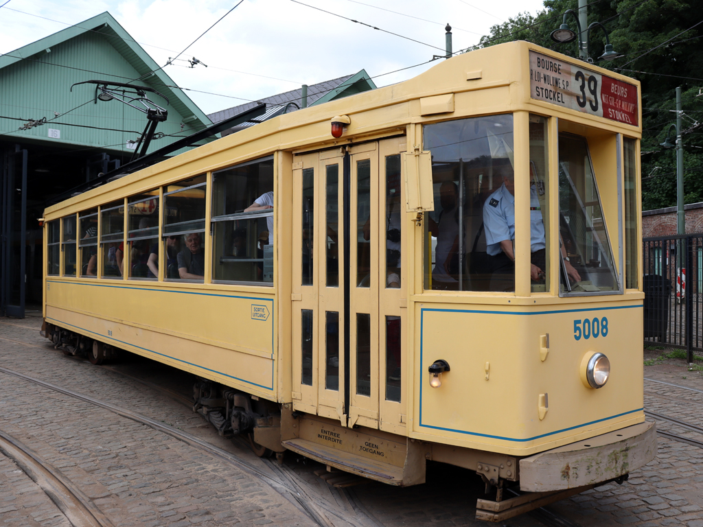 Брюссель, MIVB/STIB Series 5000 № 5008; Брюссель — 100 лет линии 39 (15/06/2025)
