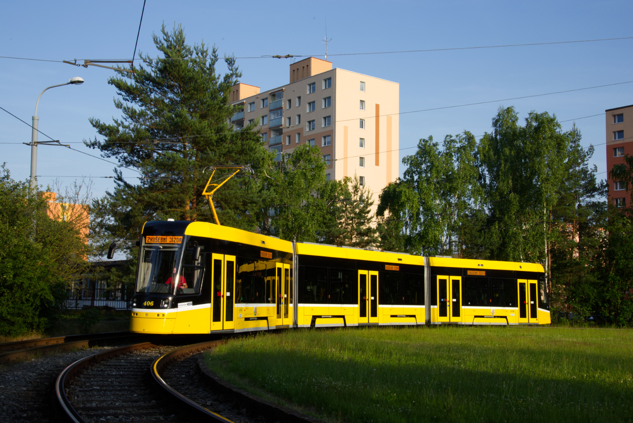 Pilsen, Škoda 40T ForCity Smart Nr. 406