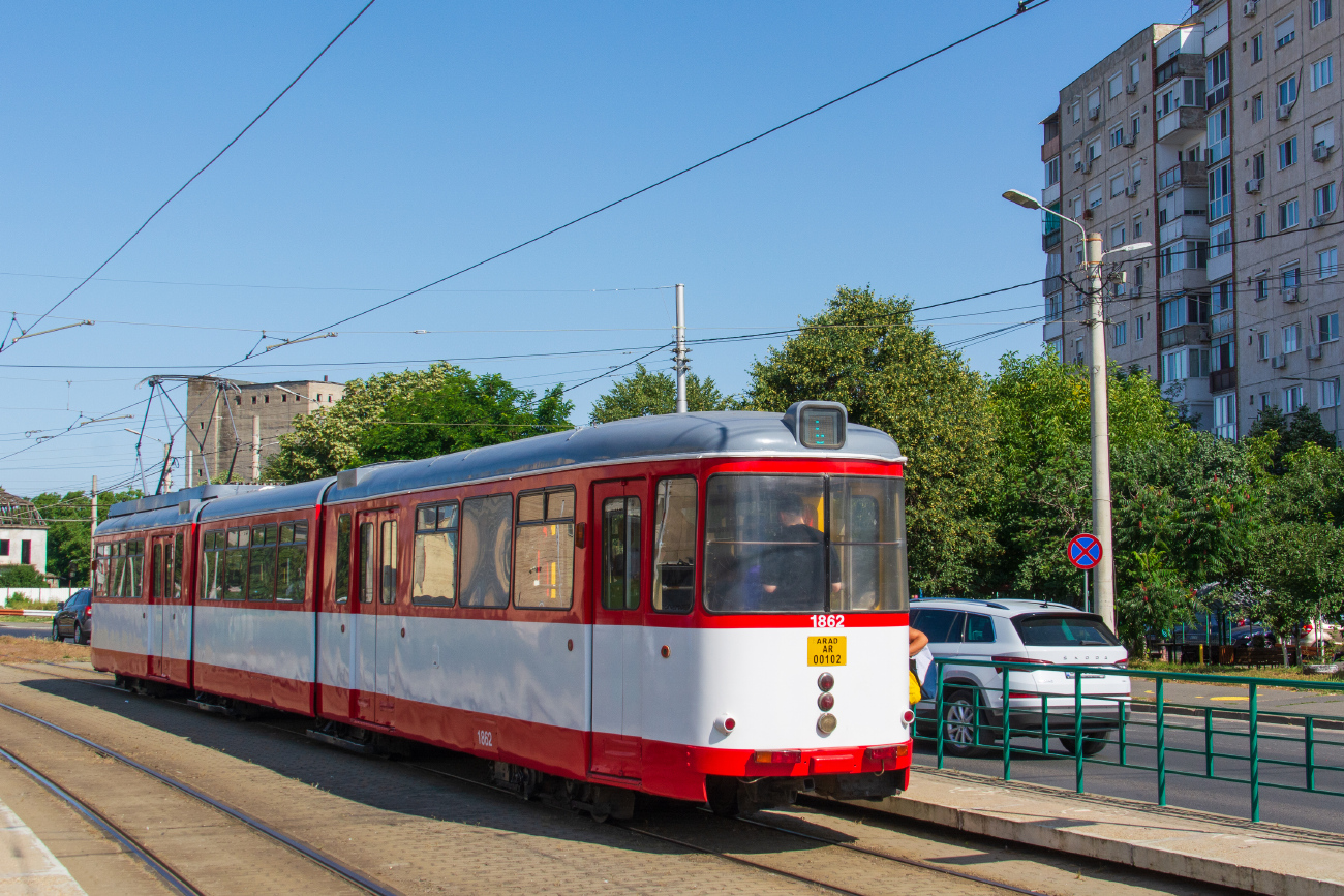 Арад, Duewag GT8 № 1862