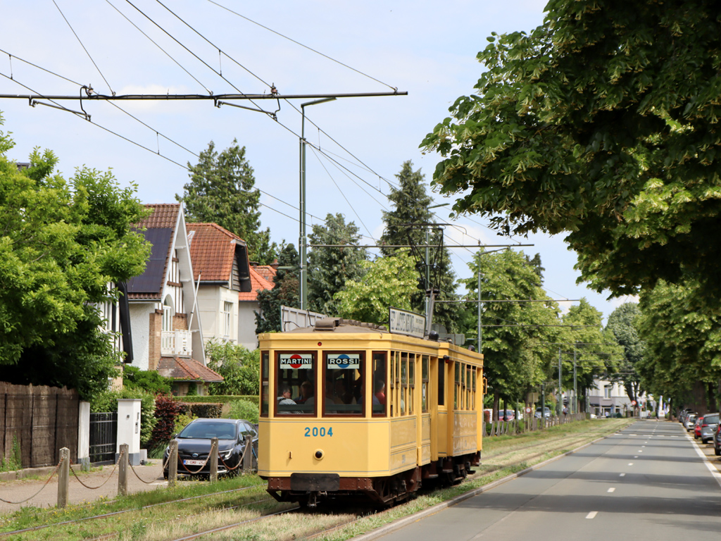 Брюссель, T. B. Standard прицепной № 2004; Брюссель — 100 лет линии 39 (15/06/2025)
