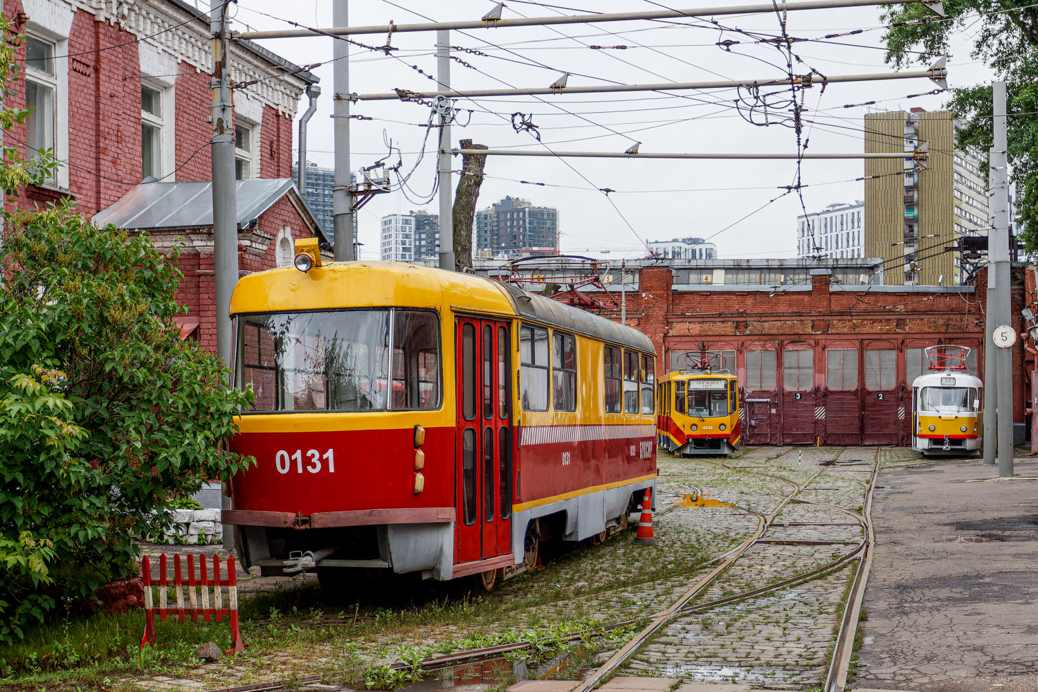 Москва, Tatra T3SU № 0131