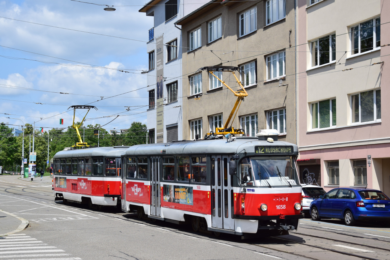 Брно, Tatra T3R.PV № 1658