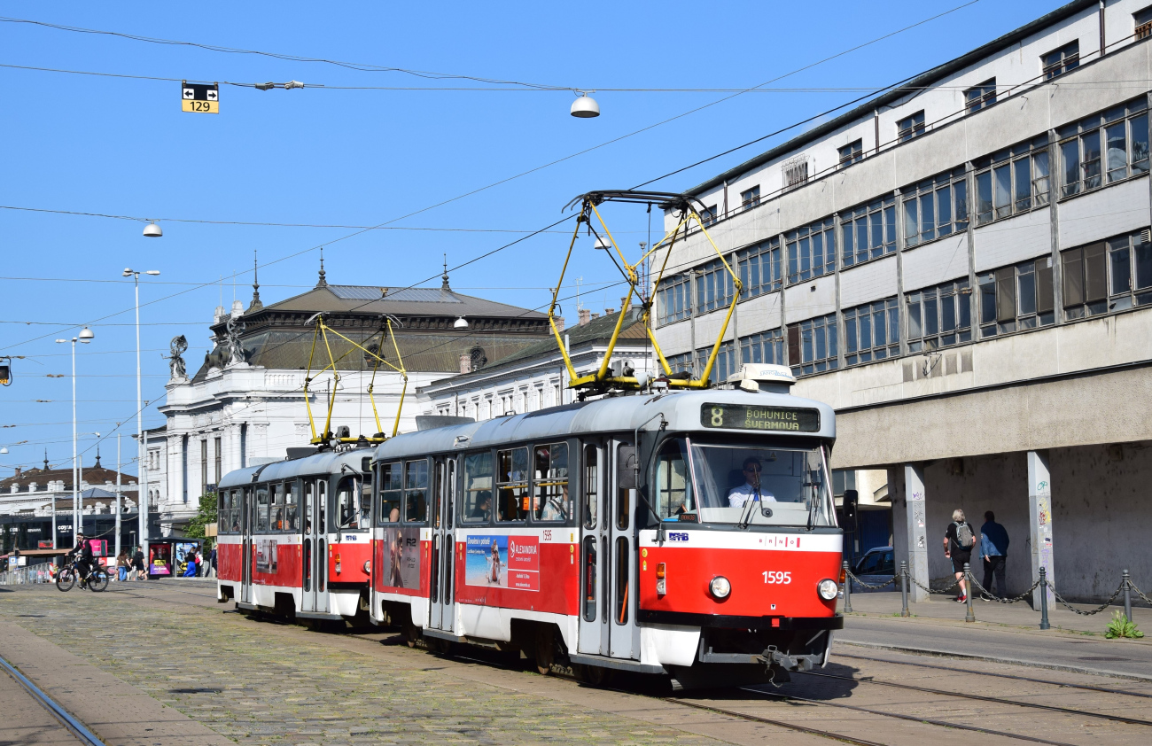 Брно, Tatra T3P № 1595