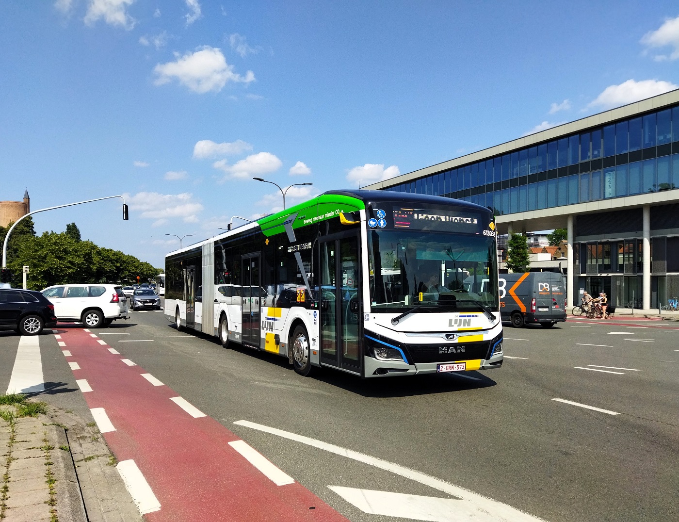 Гент, MAN 18C Lion's City 18 E NG544 № 613038