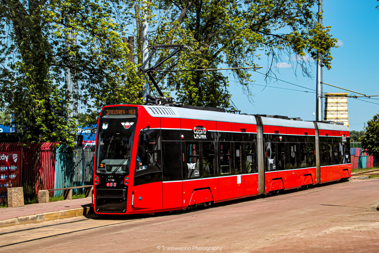 Ченстохова, PESA Twist 2010N/2 № 655
