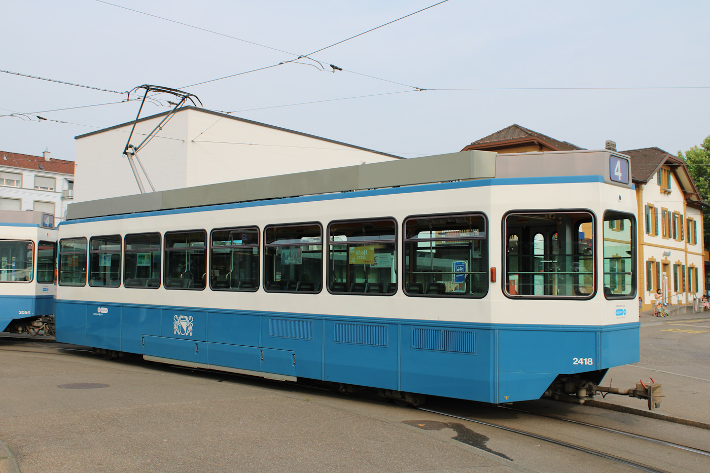 Цюрих, SWP/SIG/BBC Be 2/4 "Tram 2000 Pony" № 2418