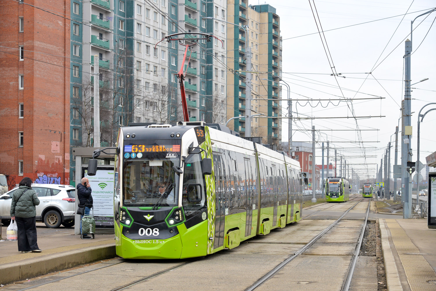 Sankt Petersburg, Stadler B85600M Nr. 008
