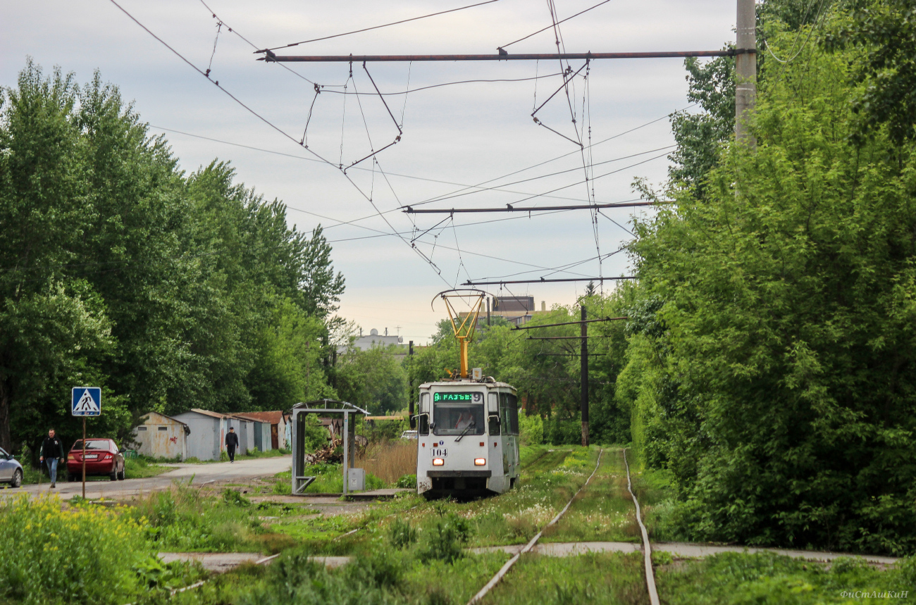 Омск, 71-605ЭП № 104