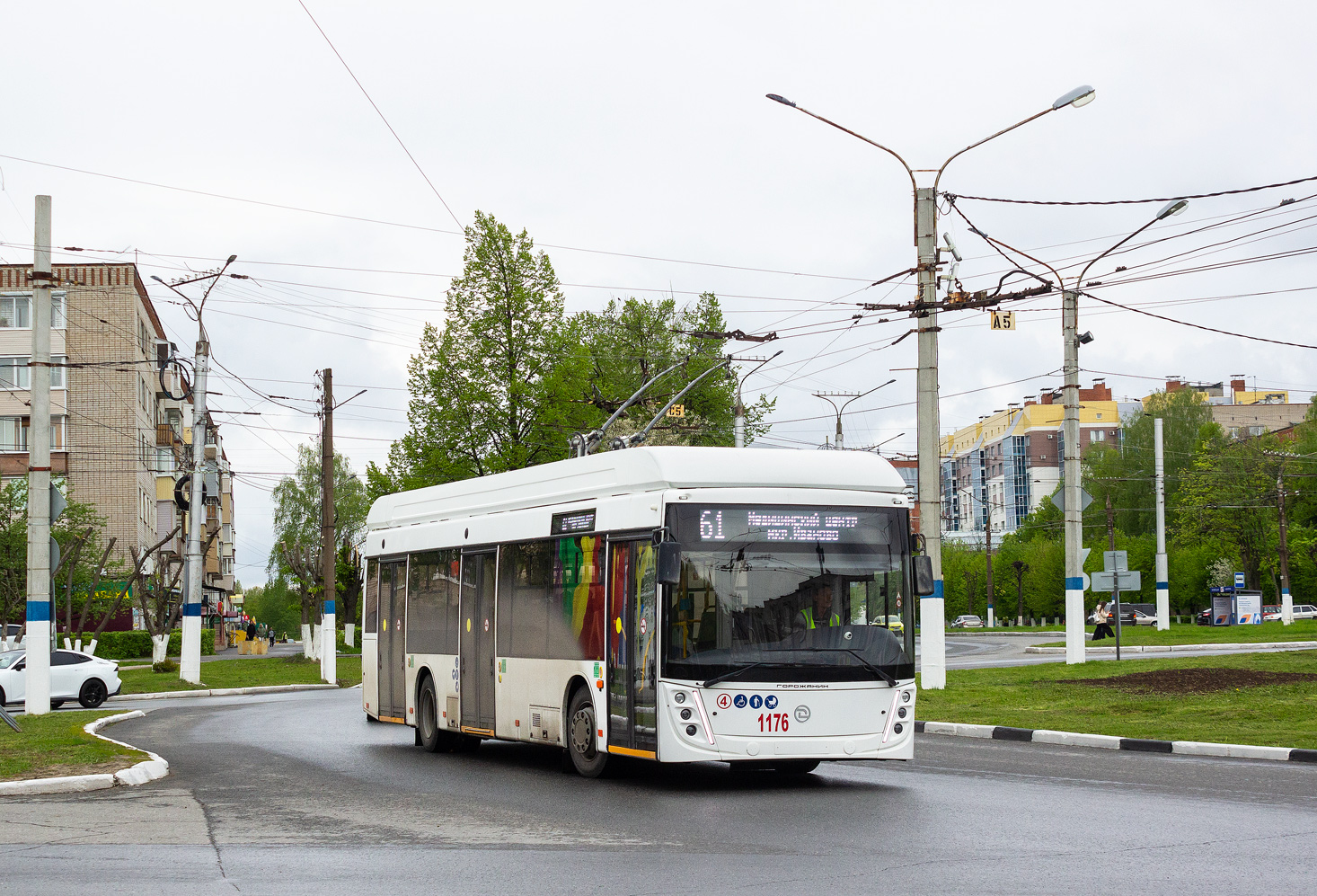 Новочебоксарск, УТТЗ-6241.01 «Горожанин» № 1176