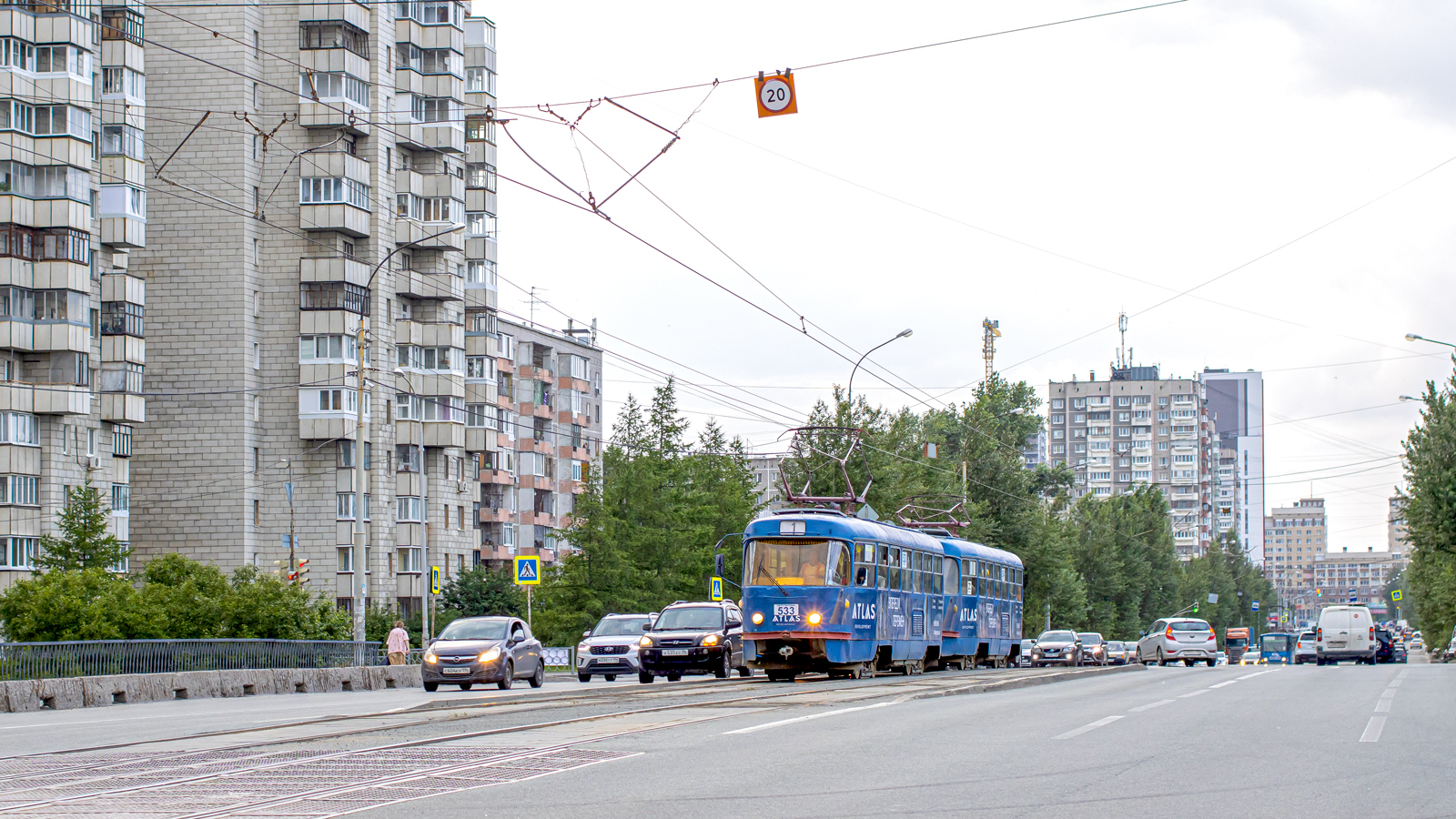 Yekaterinburg, Tatra T3SU № 533
