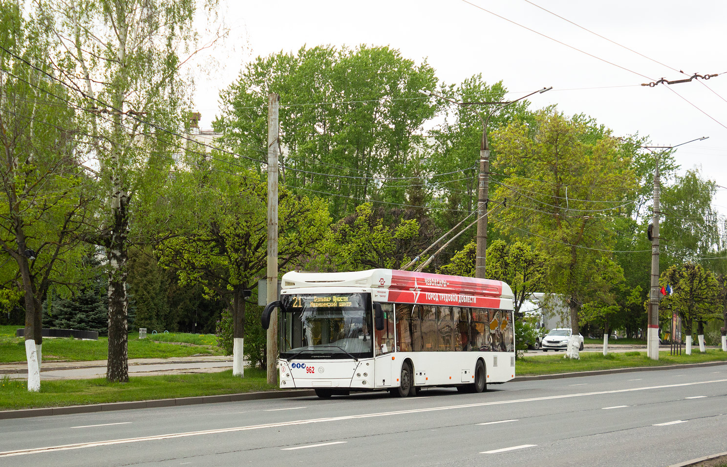 Чебоксары, УТТЗ-6241.01 «Горожанин» № 962