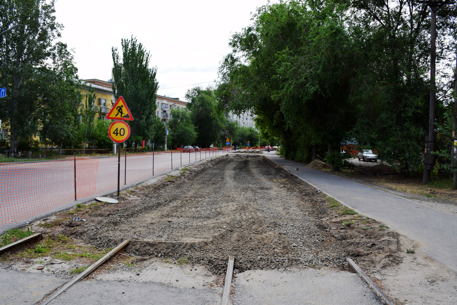 Волгоград — Ремонты и реконструкции; Волгоград — Трамвайные линии: [2] Второе депо — Центральный и Ворошиловский районы