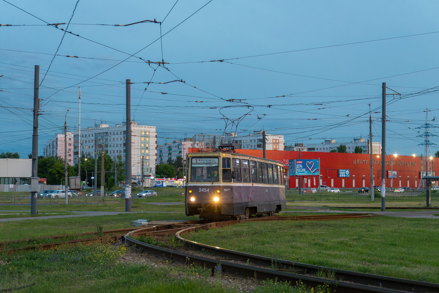 Nizhny Novgorod, 71-605 (KTM-5M3) č. 3454 Nizhny Novgorod, 71-605 (KTM-5M3) č. 3454
