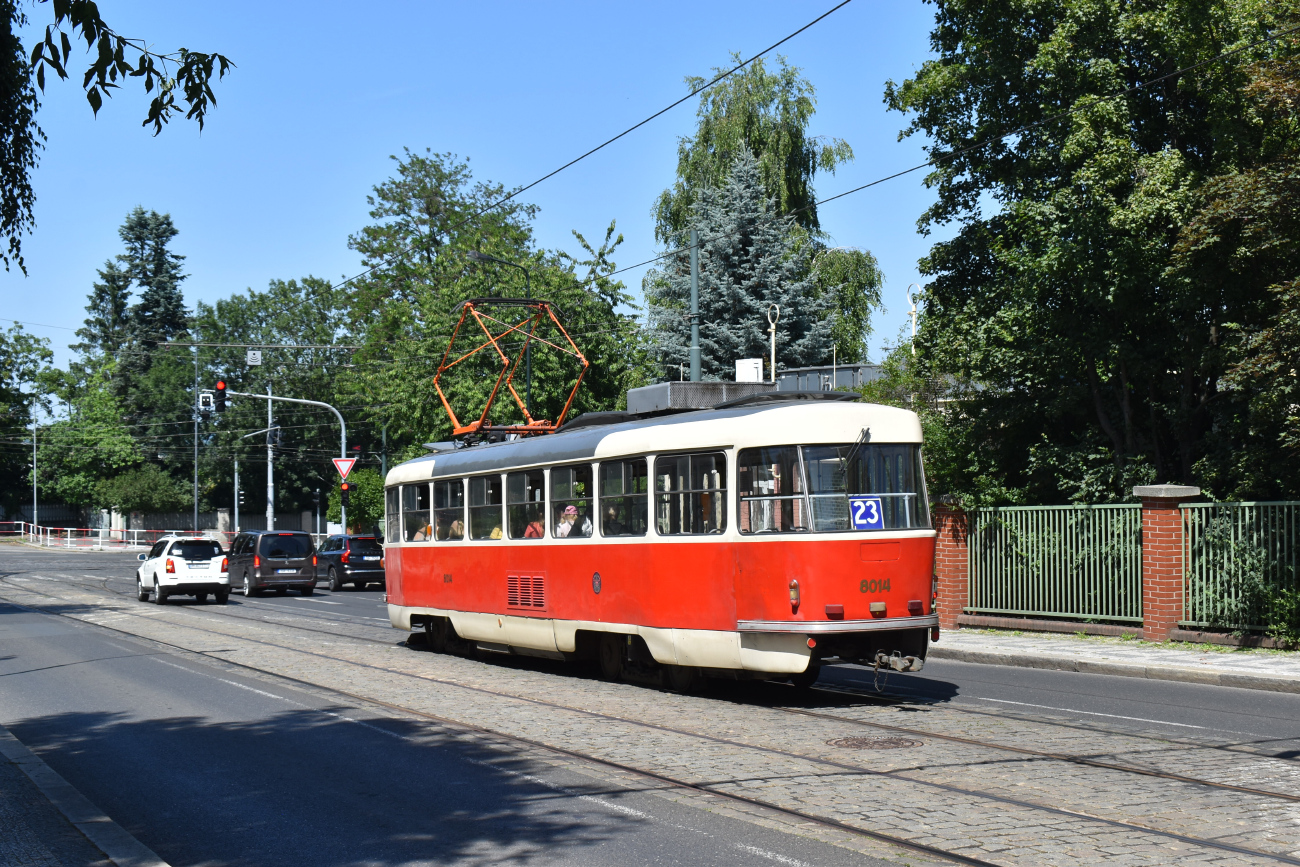 Прага, Tatra T3M № 8014