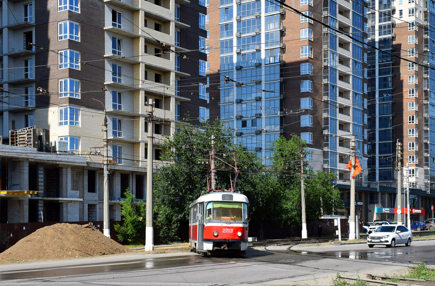 Volgograd, Tatra T3SU # 2713