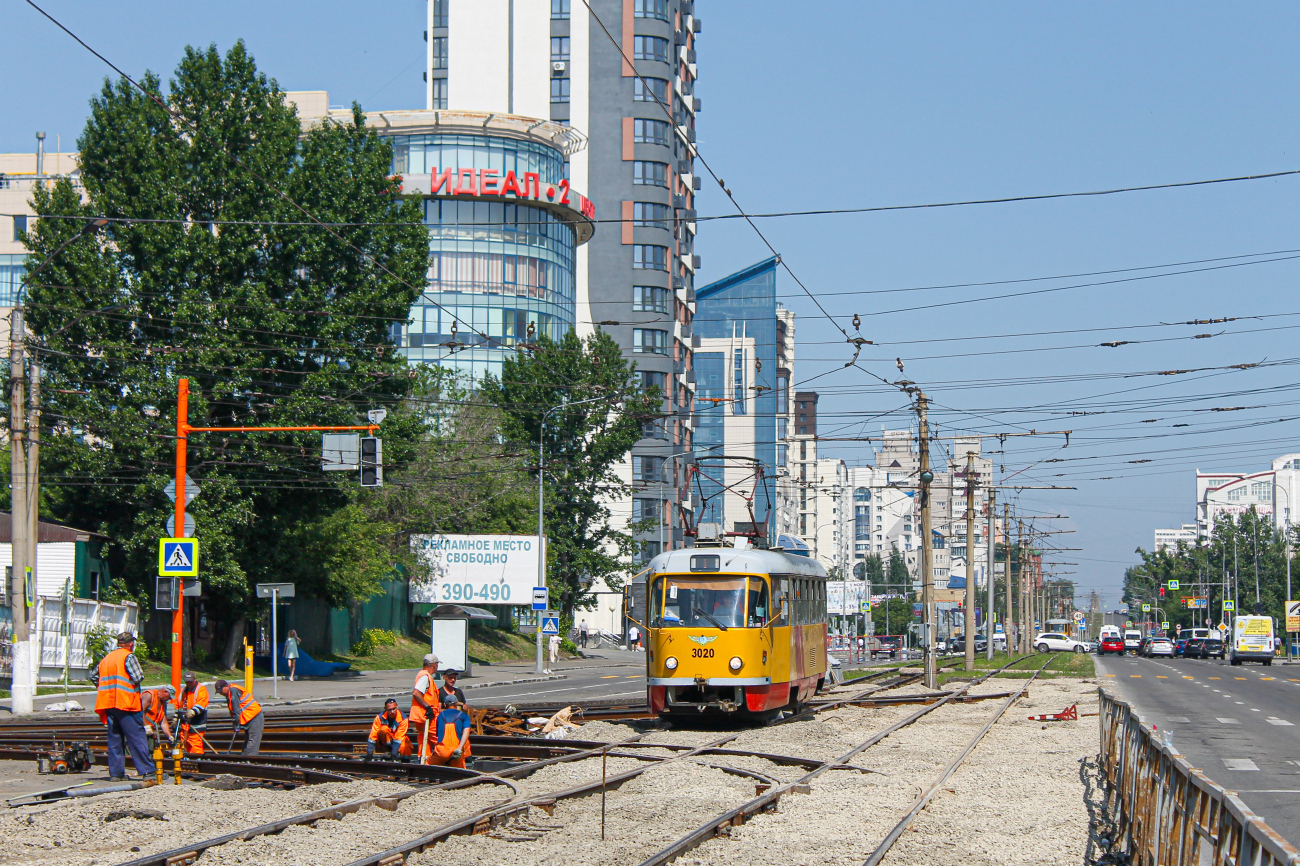 Barnaul, Tatra T3SU GOH Barnaul # 3020; Barnaul — repair
