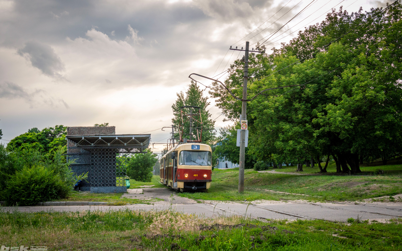 Харьков, Tatra T3SUCS № 401