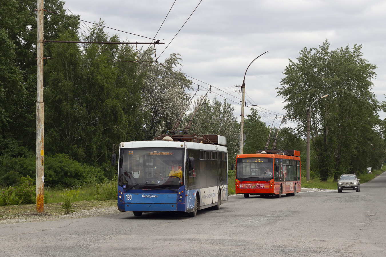 Березники, Тролза-5265.00 «Мегаполис» № 190
