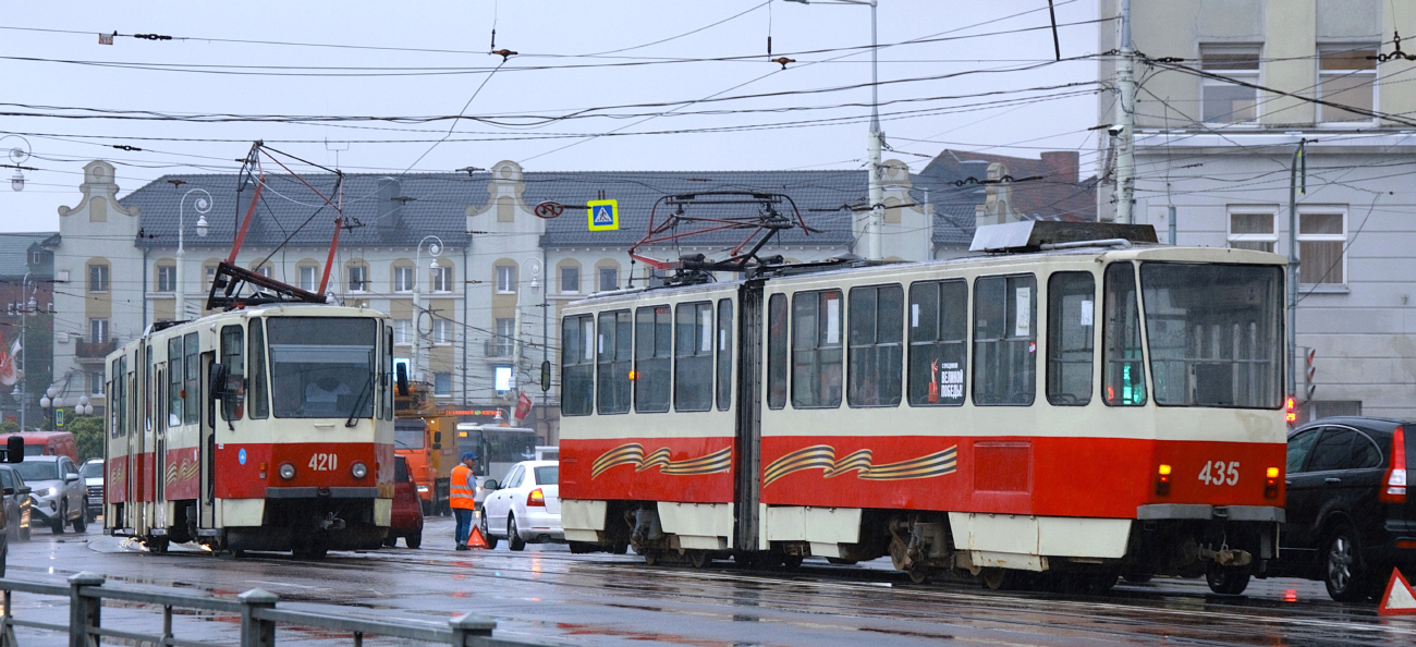 Калининград, Tatra KT4SU № 420; Калининград, Tatra KT4SU № 435