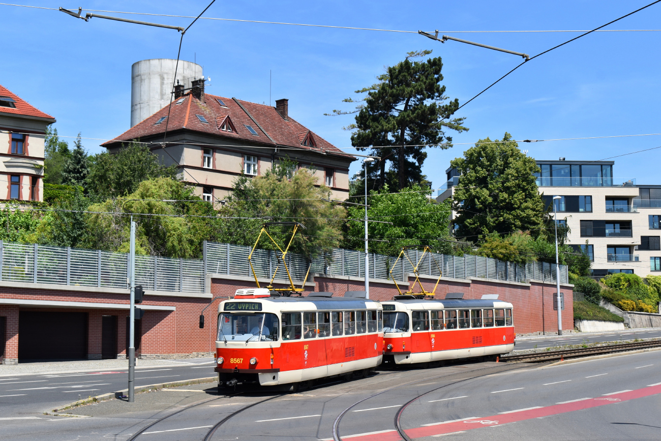 Прага, Tatra T3R.P № 8567