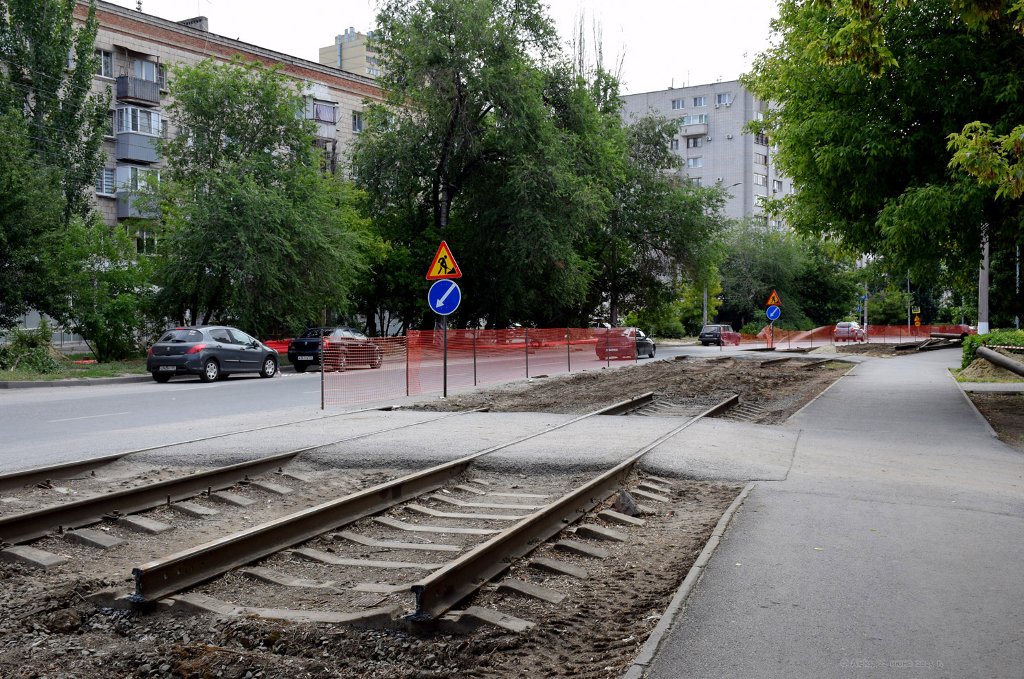 Wołgograd — Reconstructions; Wołgograd — Tram lines: [2] Second depot — Center