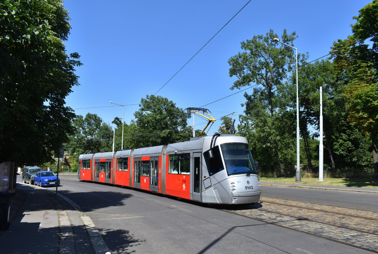 Прага, Škoda 14T Elektra № 9143