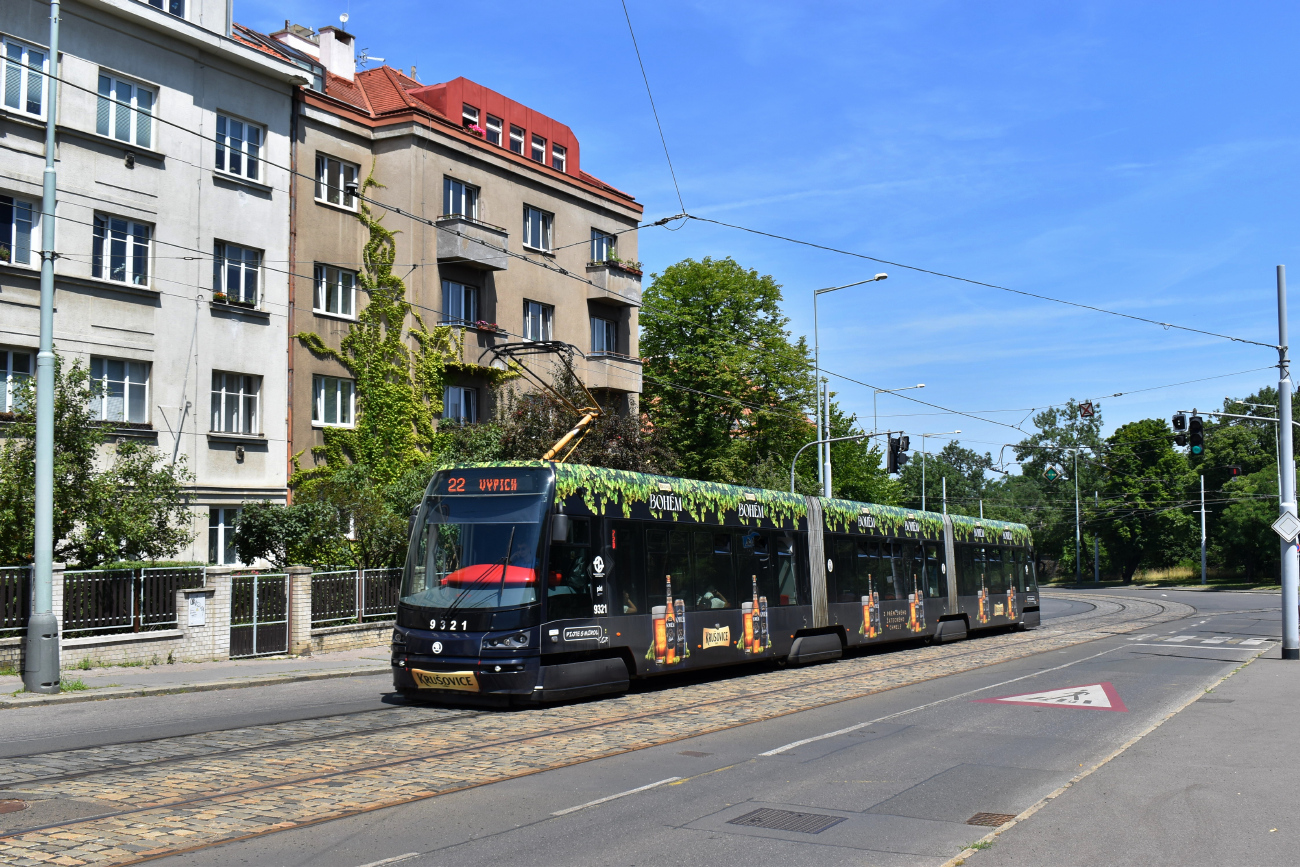 Прага, Škoda 15T3 ForCity Alfa Praha № 9321