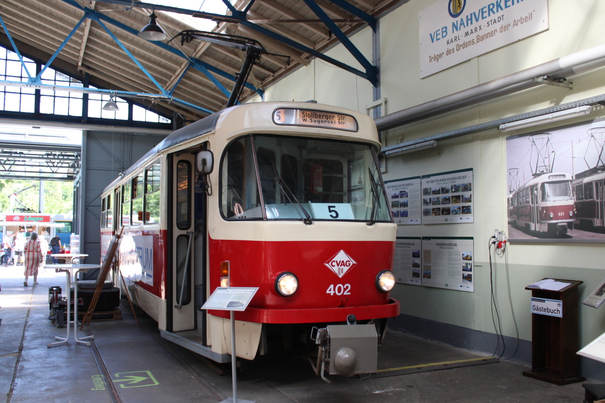 Хемниц, Tatra T3D № 402