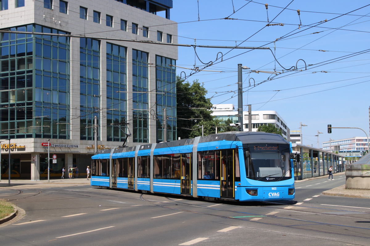 Chemnitz, Bombardier 6NGT-LDZ # 903 Chemnitz, Bombardier 6NGT-LDZ # 903