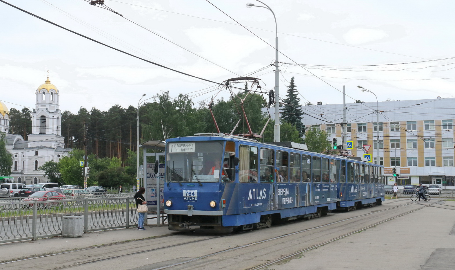 Екатеринбург, Tatra T6B5SU № 764