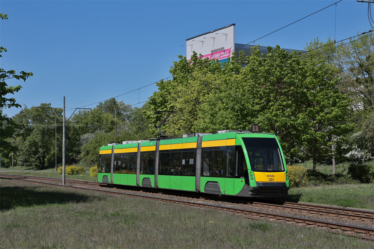 Познань, Solaris Tramino S105p № 558