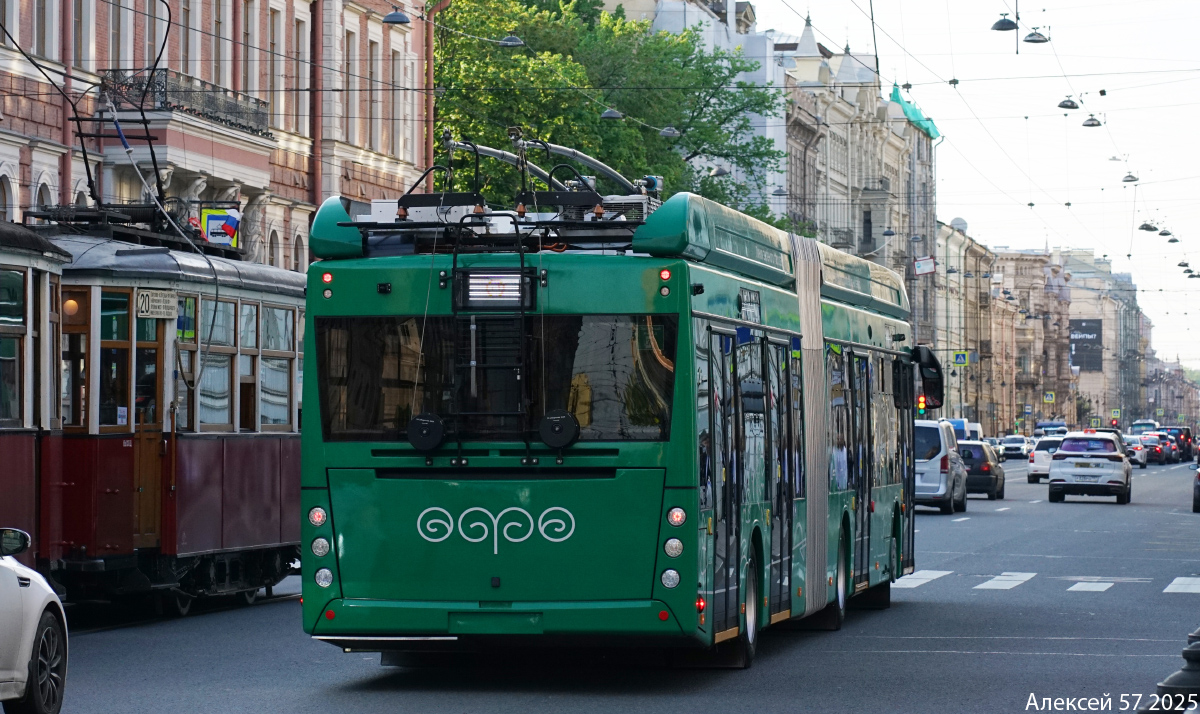 Уфа, УТТЗ-6243.01 "Горожанин" № Б/н; Санкт-Петербург — Фестиваль «ТранспортФест — 2025» Уфа, УТТЗ-6243.01 "Горожанин" № Б/н; Санкт-Петербург — Фестиваль «ТранспортФест — 2025»