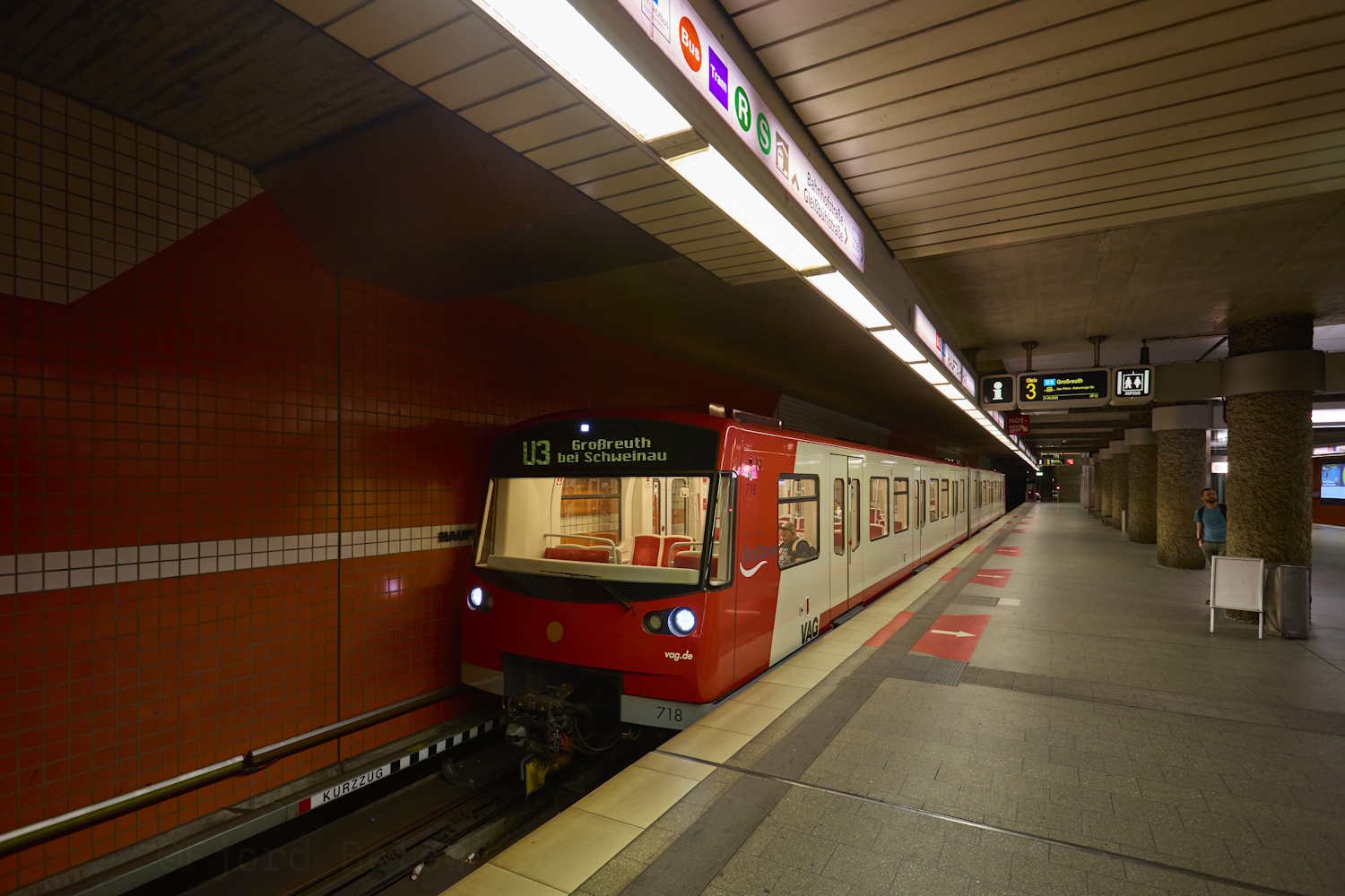 Нюрнберг, VAG-Baureihe DT3 № 718